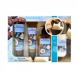 Nature de Marseille - zestaw kosmetyczny - masło shea i kokos