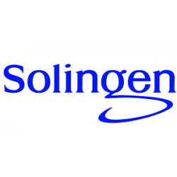 Pęseta skośna Solingen  srebrna