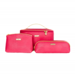 Zestaw 3 x Kosmetyczka Noble Pink ZP01