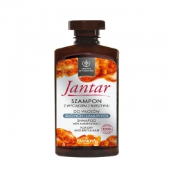 JANTAR Szampon z wyciagiem z bursztynu do włosów suchych i łamliwych 330ml